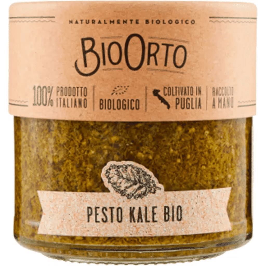 Pesto de Couve Kale Bio embalagem 180 g - BIOORTO