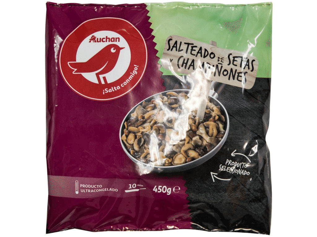 Salteado Cogumelos 450g - AUCHAN