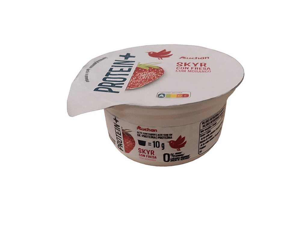 Skyr 0% +proteína Morango 150g - AUCHAN