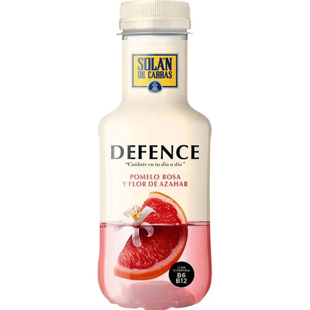 Bebida À Base De Água Mineral Defence 0.33l - SOLAN DE CABRAS