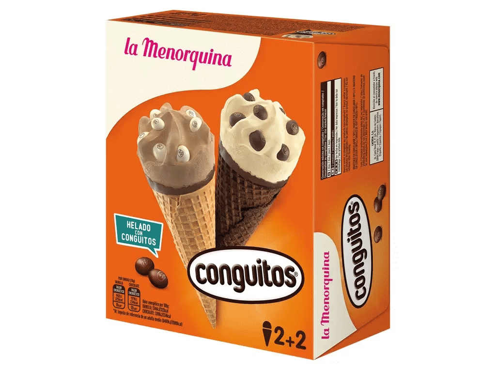 Gelado Cone 4x70g - CONGUITOS