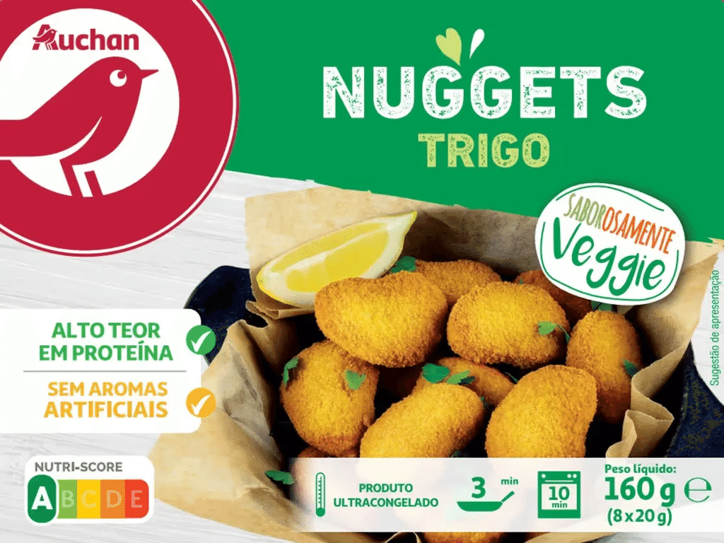 Nuggets De Trigo 8un 160g - AUCHAN