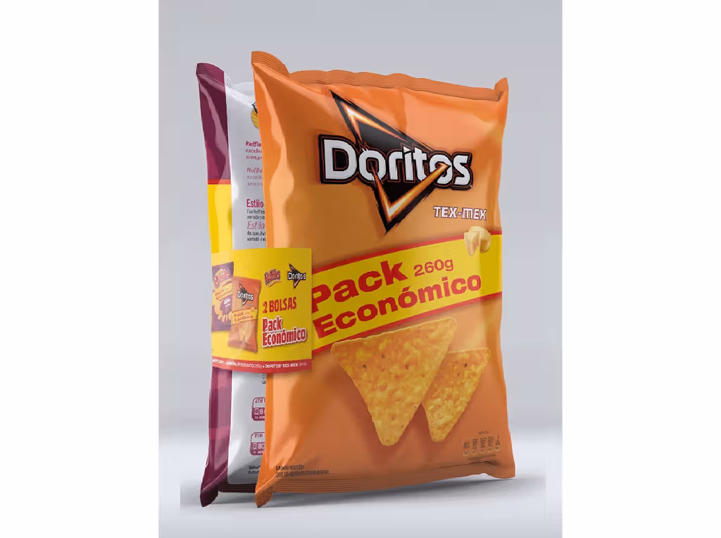 Pack 260g + Ruffles Presunto 295g - DORITOS