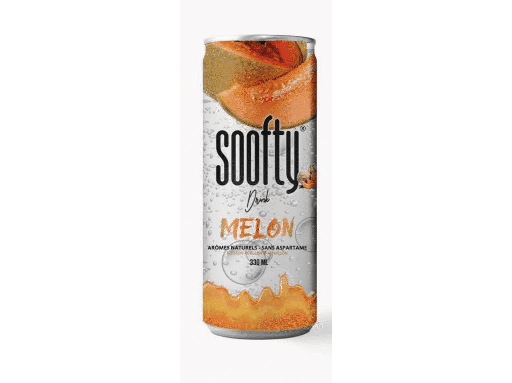 Bebida Com Gás Melão 0.33l - SOOFTY