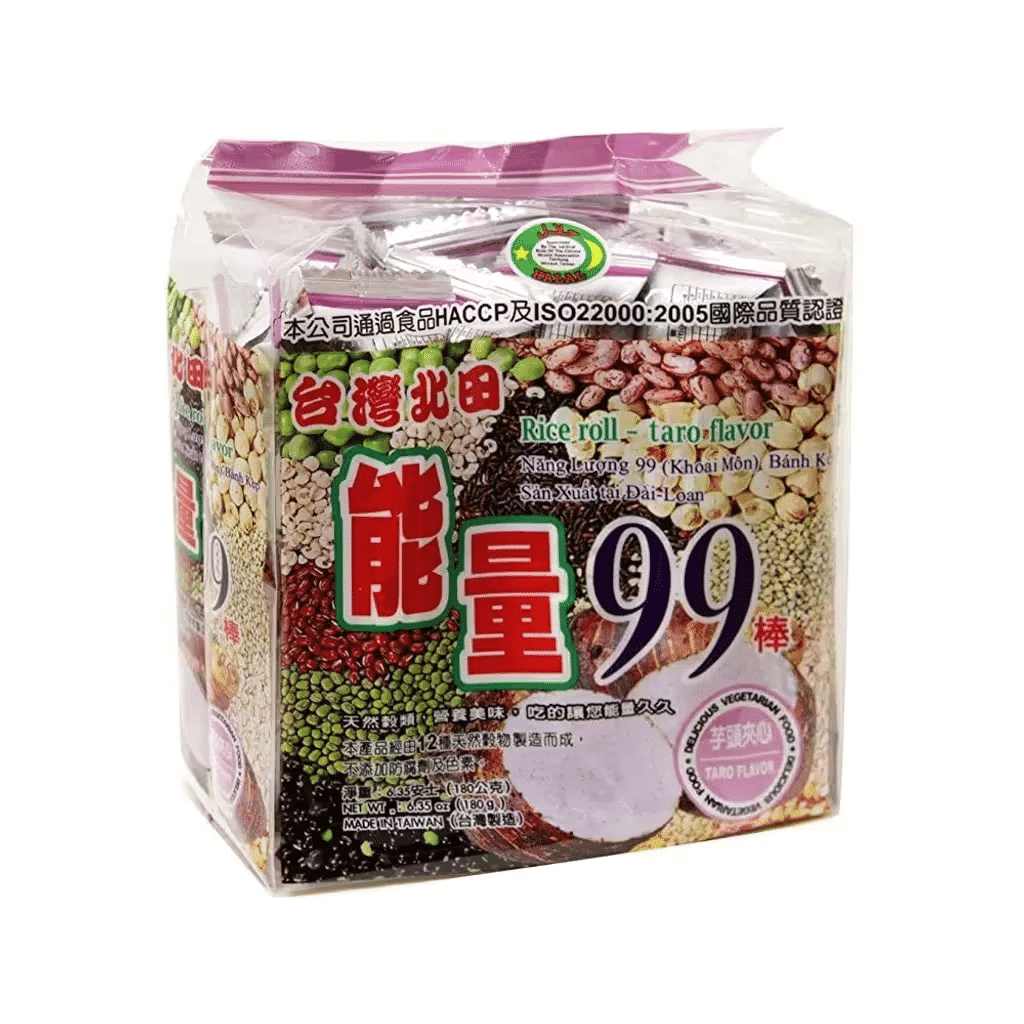 Rolo De Arroz Taro 180g - PEI TIEN