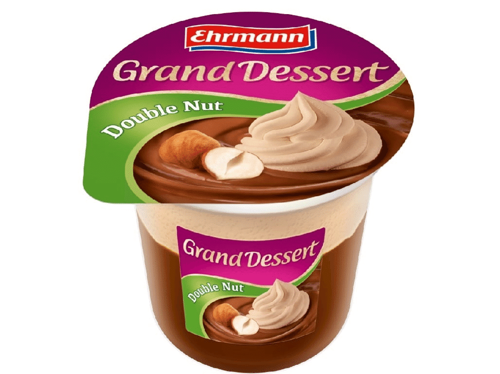Sobremesa Lactea Grand Dessert Avelã 190g - EHRMANN