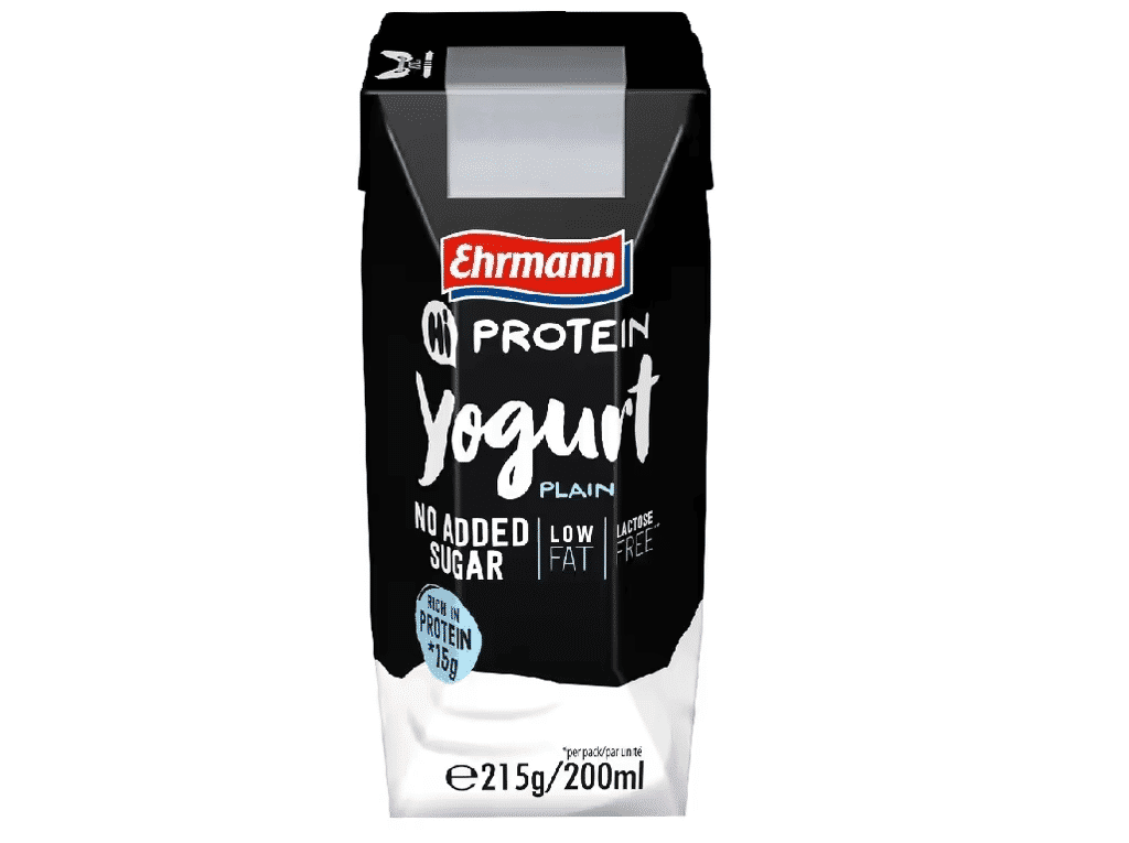 Iogurte Liquido Natural + Proteina 215g - EHRMANN