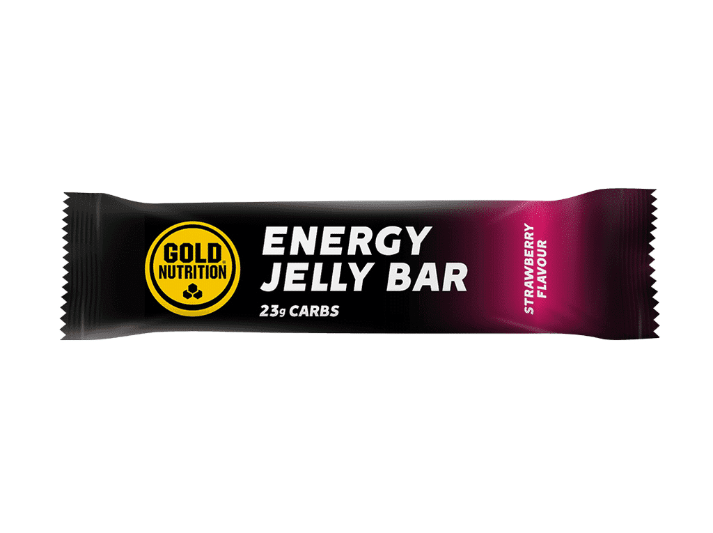 Jelly Bar Morango 30 G - GOLDNUTRITION