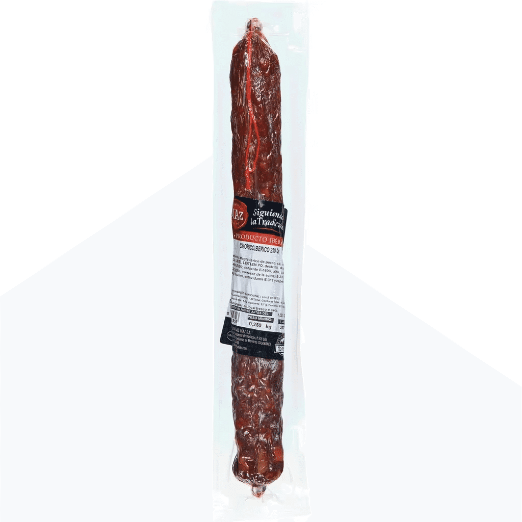 Chouriço Ibéico unidade 250 g - DIAZ