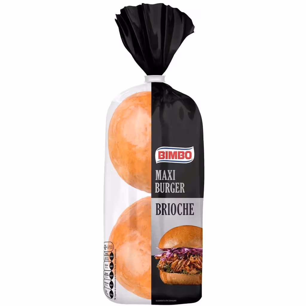 Pão de Hambúrguer Brioche Maxi - BIMBO