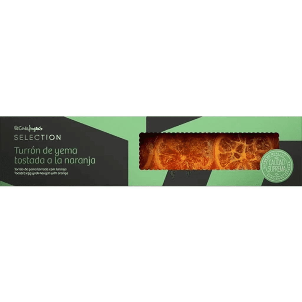 Torrão de Gema Torrada com Laranja embalagem 300 g - EL CORTE INGLÉS SELECTION