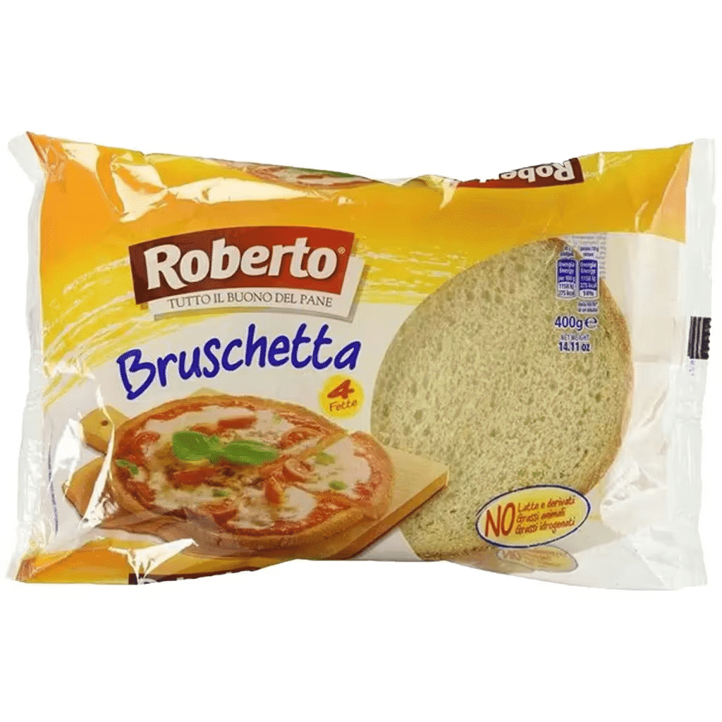 Pão Bruschetta Fatiado - ROBERTO