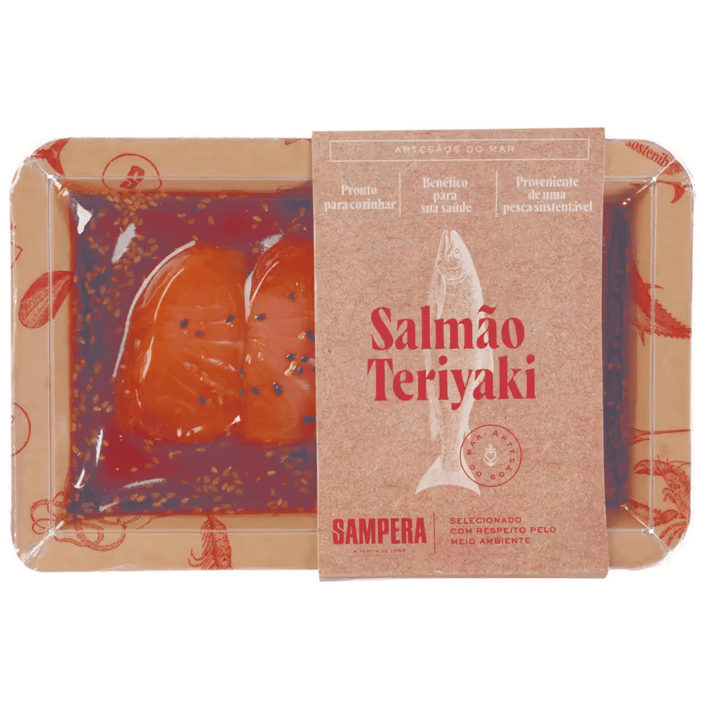 Filetes de Salmão Frescos com molho Teriyaki - SAMPERA