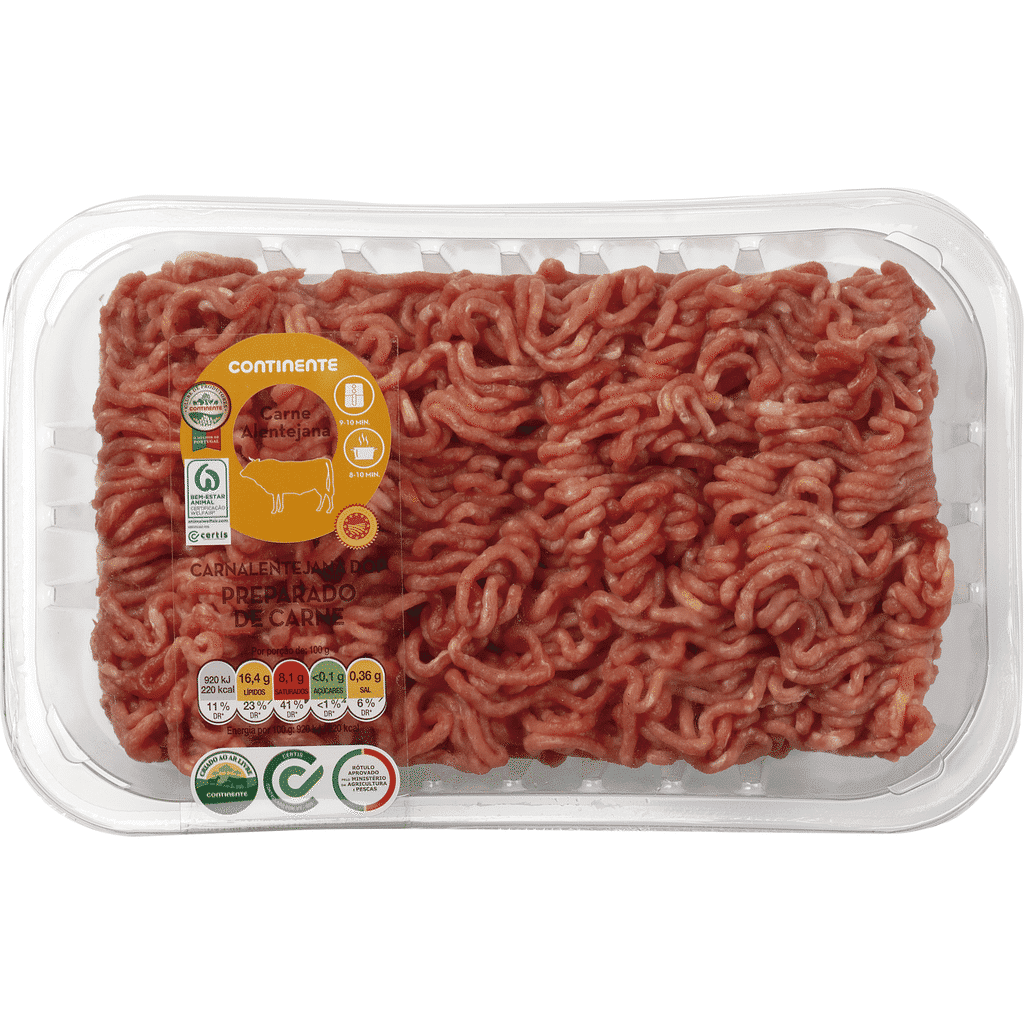 Preparado de Carne Picada de Bovino Carnalentejana Dop - CONTINENTE