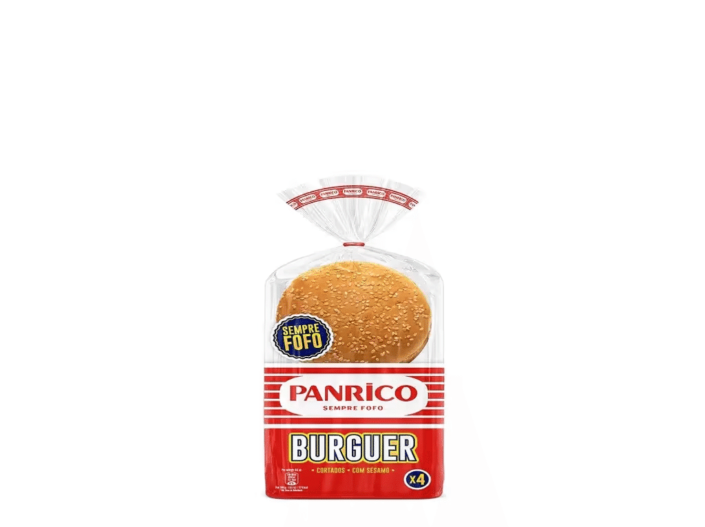 Pão Hamburguer Sésamo 4un 220g - PANRICO