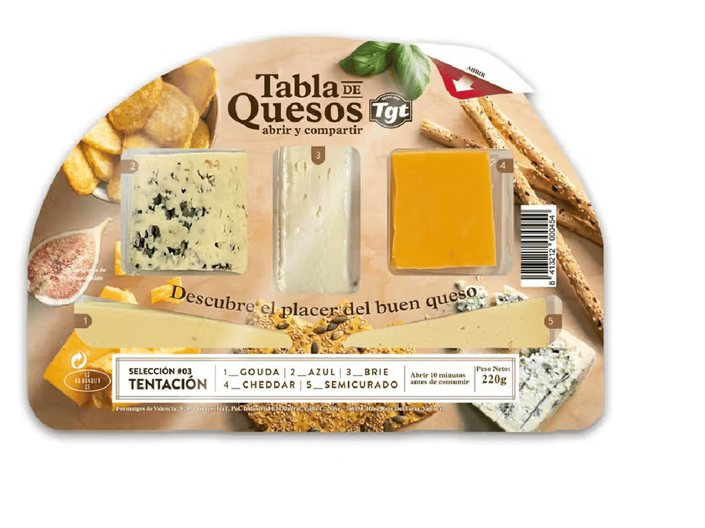 Tábua Queijo 220g - TENTAÇÃO