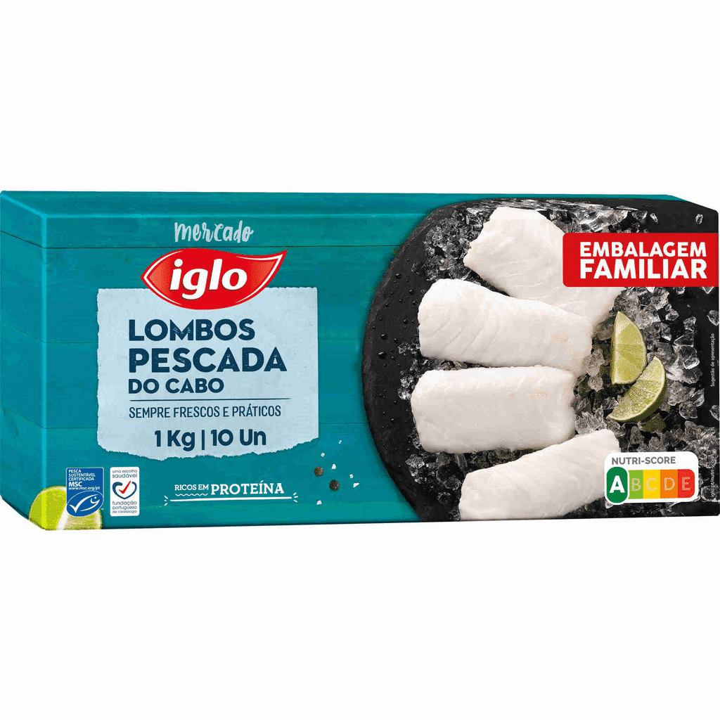 Lombos de Pescada do Cabo Ultracongelada - IGLO