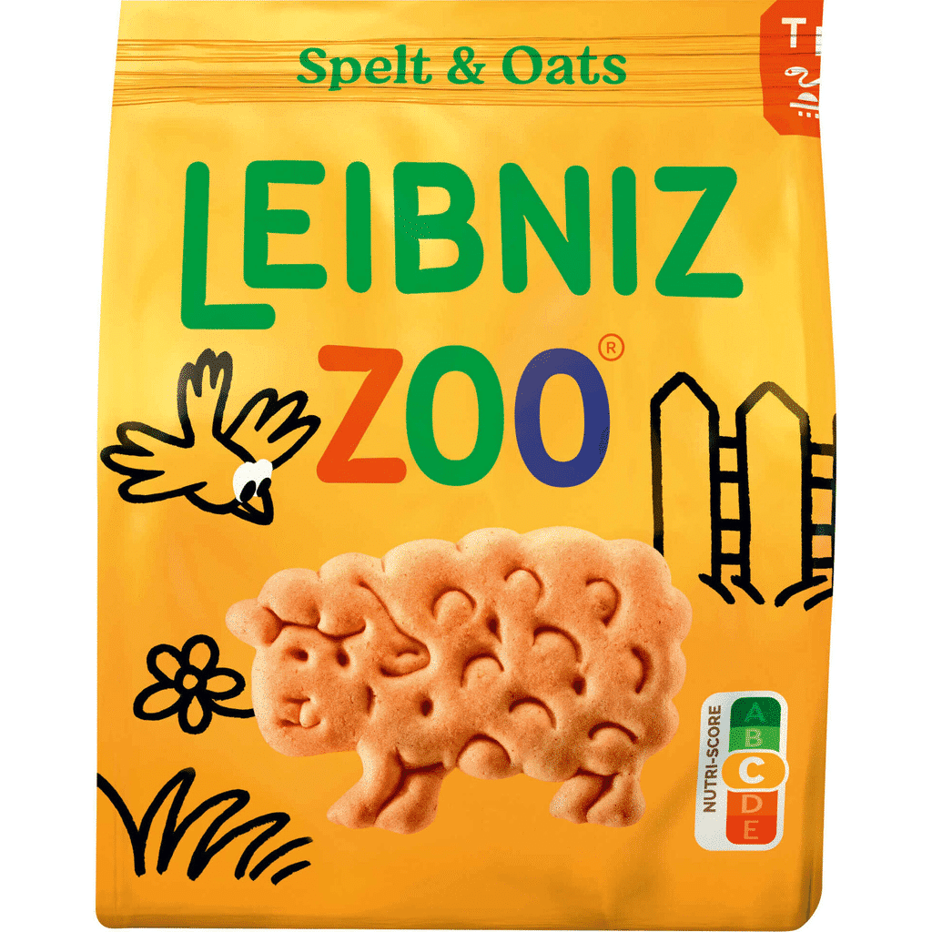 Bolachas Espelta e Aveia Zoo - LEIBNIZ
