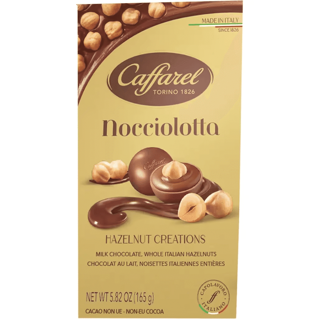 Bombons de Leite Nocciolatta embalagem 165 g - CAFFAREL