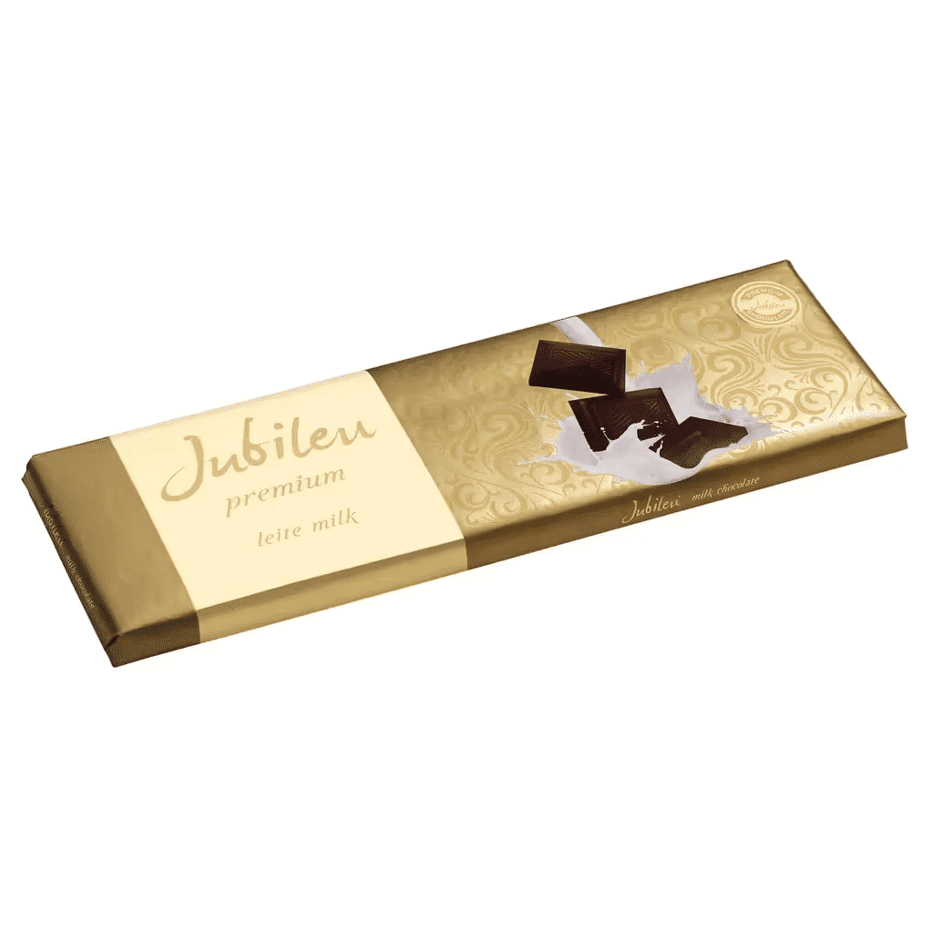Tablete de Chocolate de Leite Premium - JUBILEU