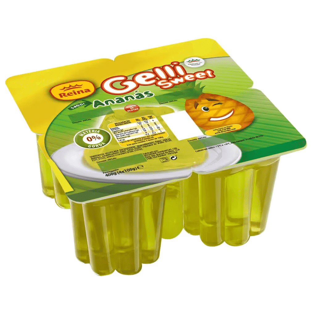 Gelatina Pronta Ananás Gelli Sweet - REINA