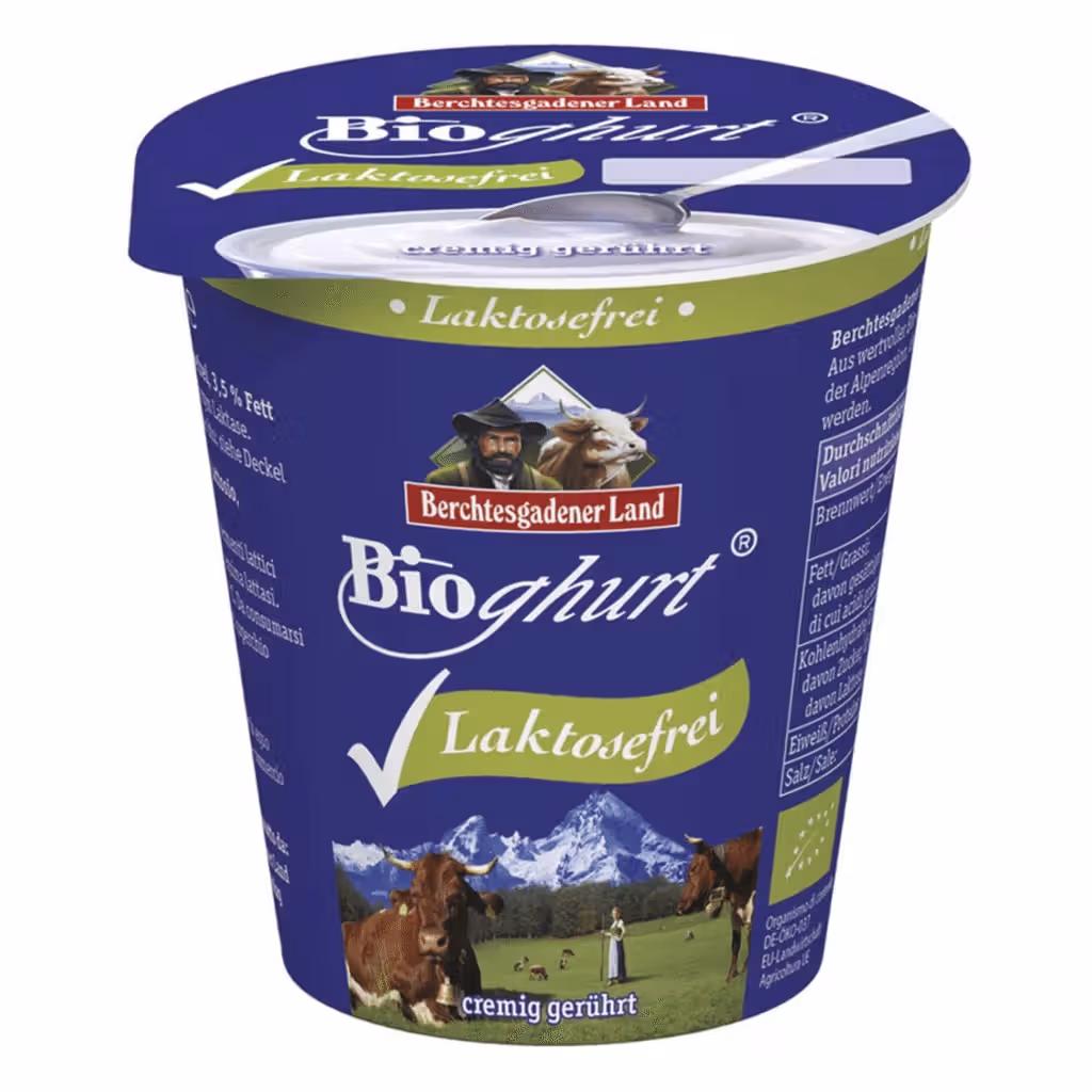 Iogurte Natural sem Lactose - BERCHTESGADENER LAND
