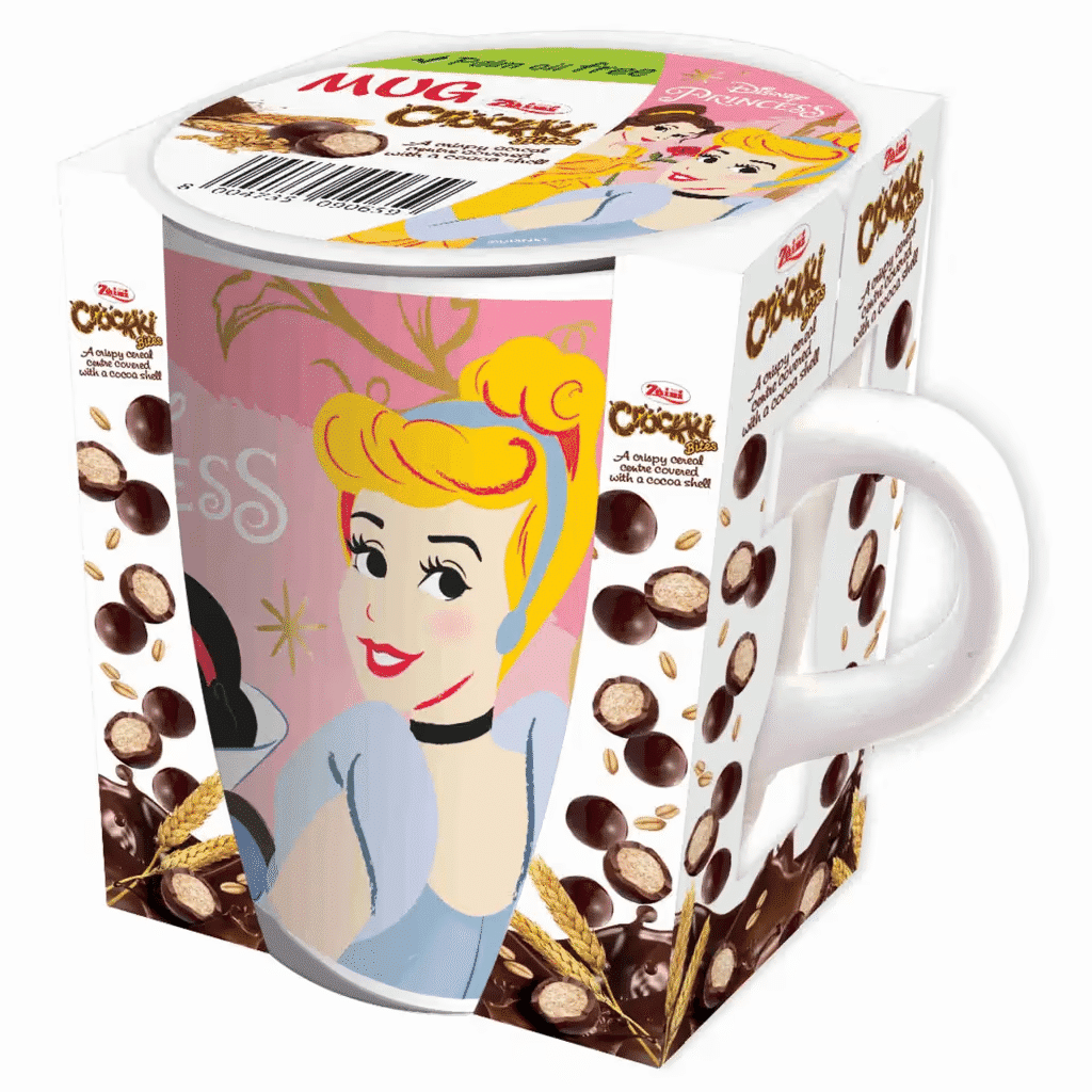 Fantasias de Chocolate em Caneca Disney Princesas - ZAINI