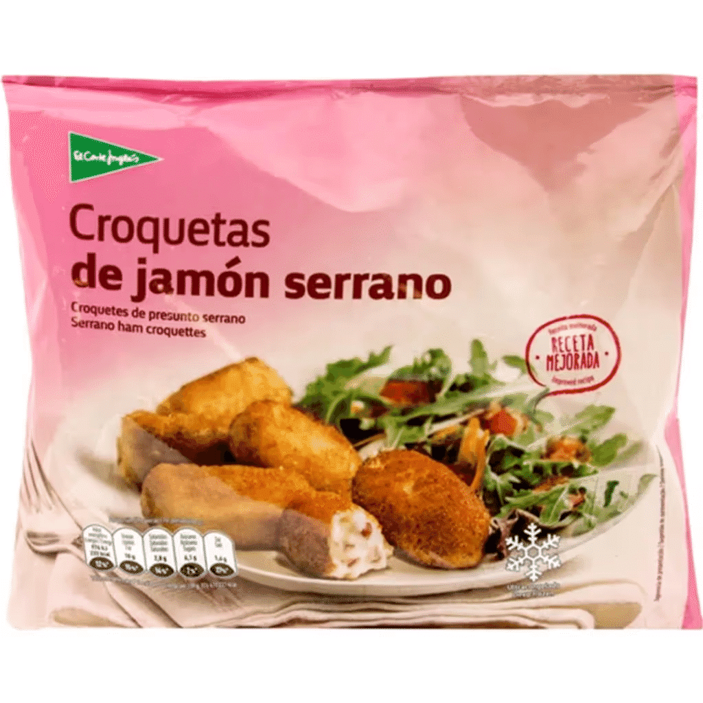 Croquetes de Presunto Serrano embalagem 500 g - EL CORTE INGLÉS