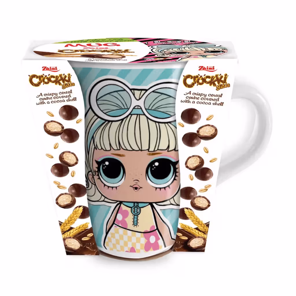 Chocolate Crockki com Caneca Lol - ZAINI