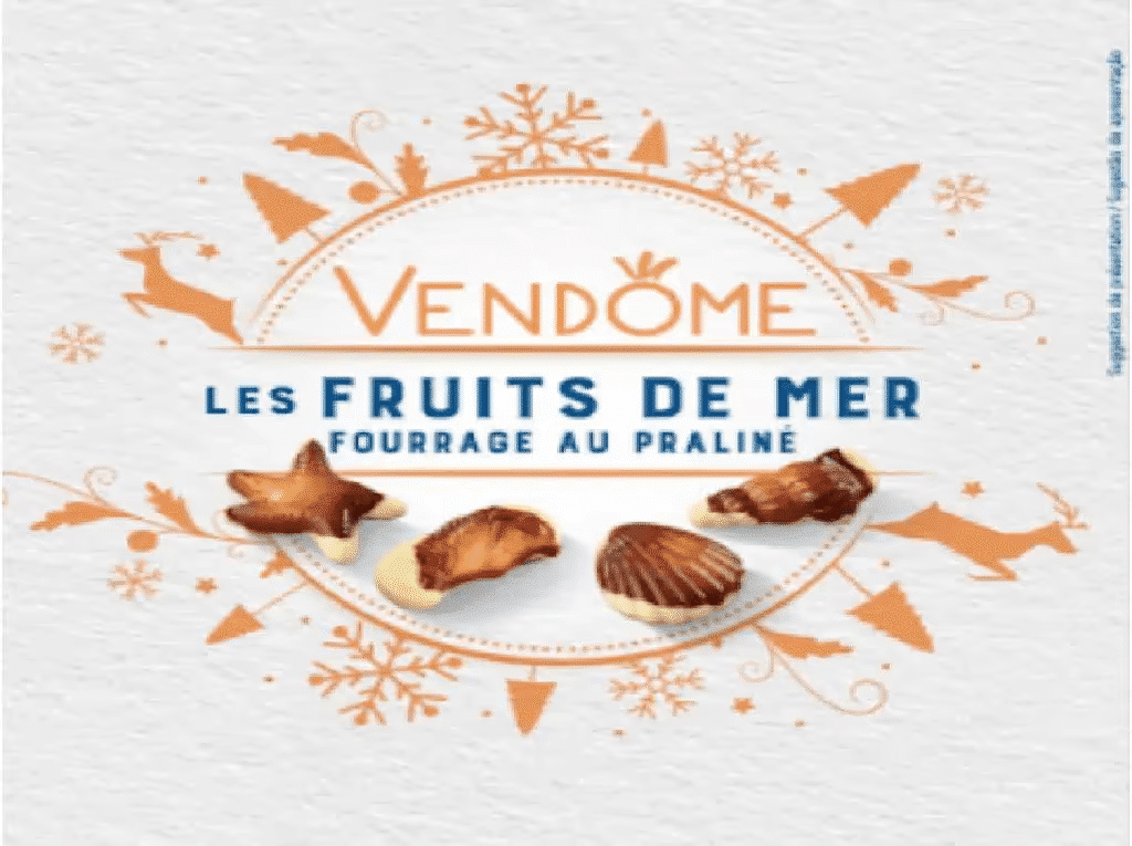 Bombons Frutos Do Mar Praliné 250g - VENDOME