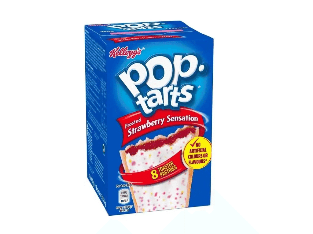 Snacks Pop Tarts Morango 340 G - KELLOGG'S