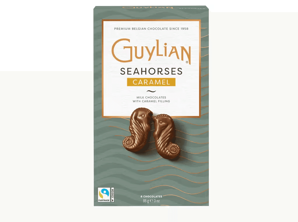 Seahorses Choc. E Caramelo Cx 85g - GUYLIAN