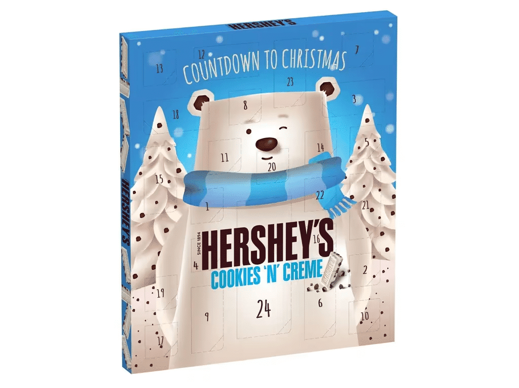 Chocolate Branco Calendário Advento 205 - HERSHEY'S