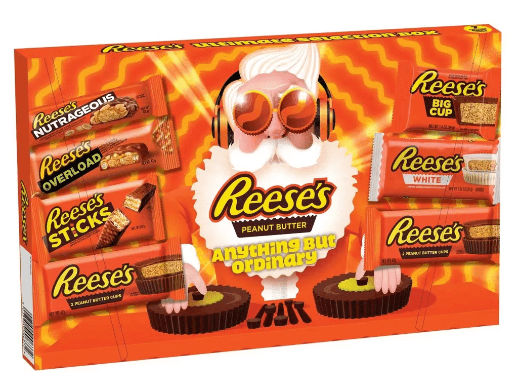 Chocolate M. Amendoim Box Seleção 7pc 293g - REESE'S