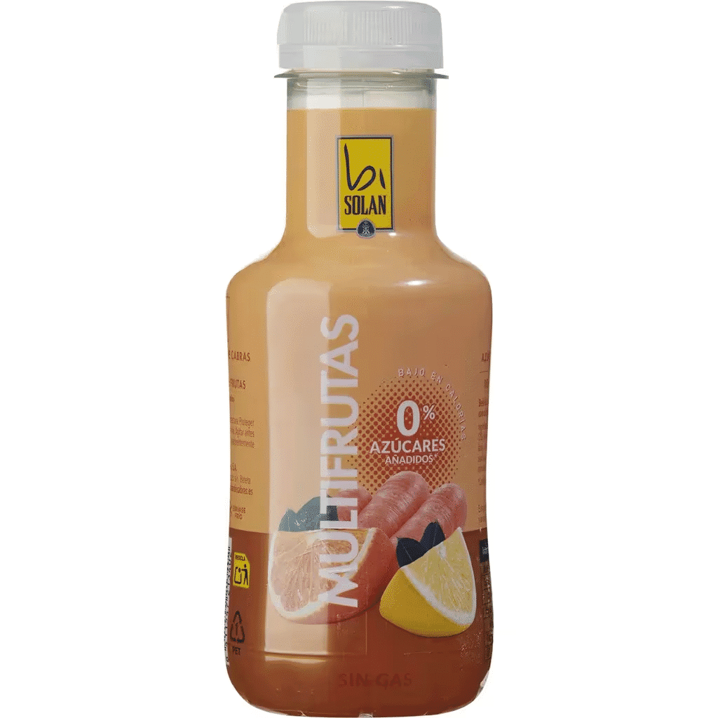Refrigerante Multifrutas garrafa 33 cl - SOLAN DE CABRAS