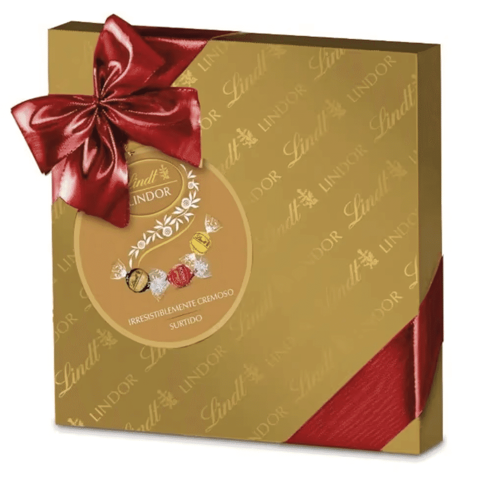 Bombons Lindor Wrapped Box Sortido 287g - LINDT