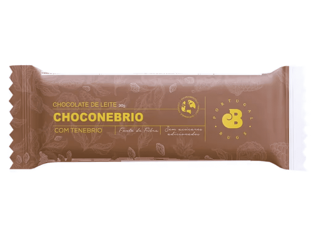 Chocolate Choconebrio Leite 30g - PORTUGAL BUGS