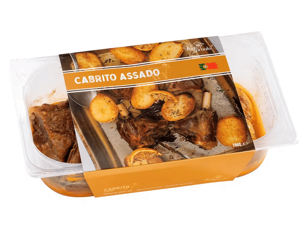 Cabrito Assado Com Batata 700g -