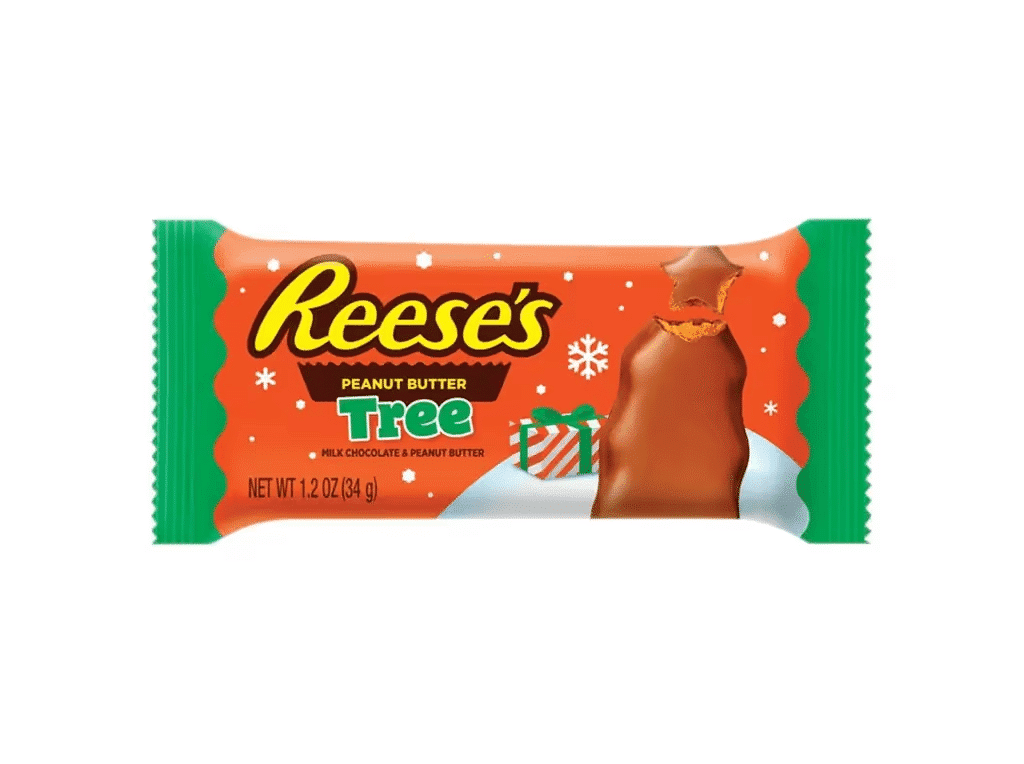 Chocolate M. Amendoim Árvore Natal 34g - REESE'S