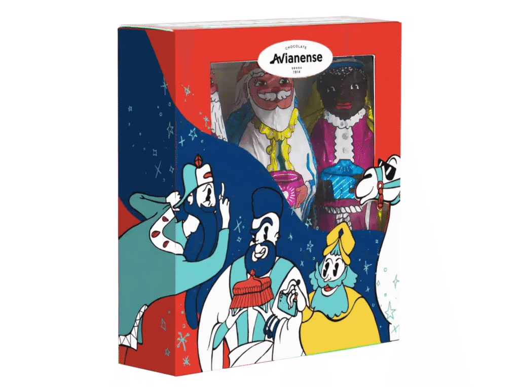 Fantasias Choc. Leite Reis Magos 84 G - AVIANENSE