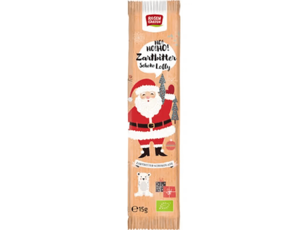 Chupa Chocolate Amargo Pai Natal 15 G - BIO