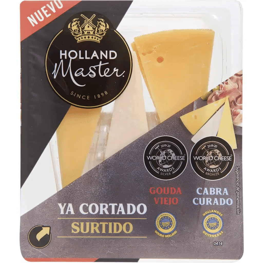 Tábua de Queijos unidade 90 g - HOLLAND MASTER
