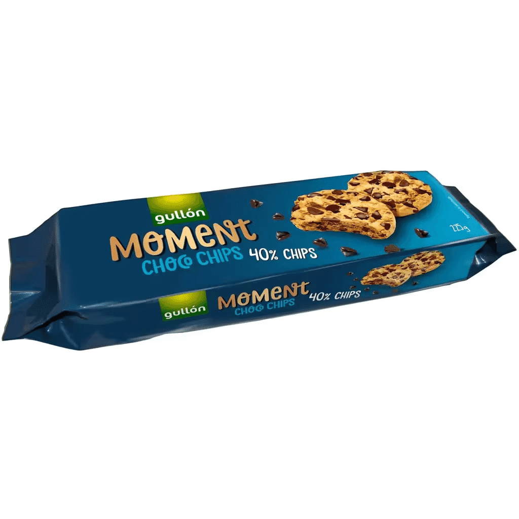 Bolachas Choco Chips Moment - GULLÓN