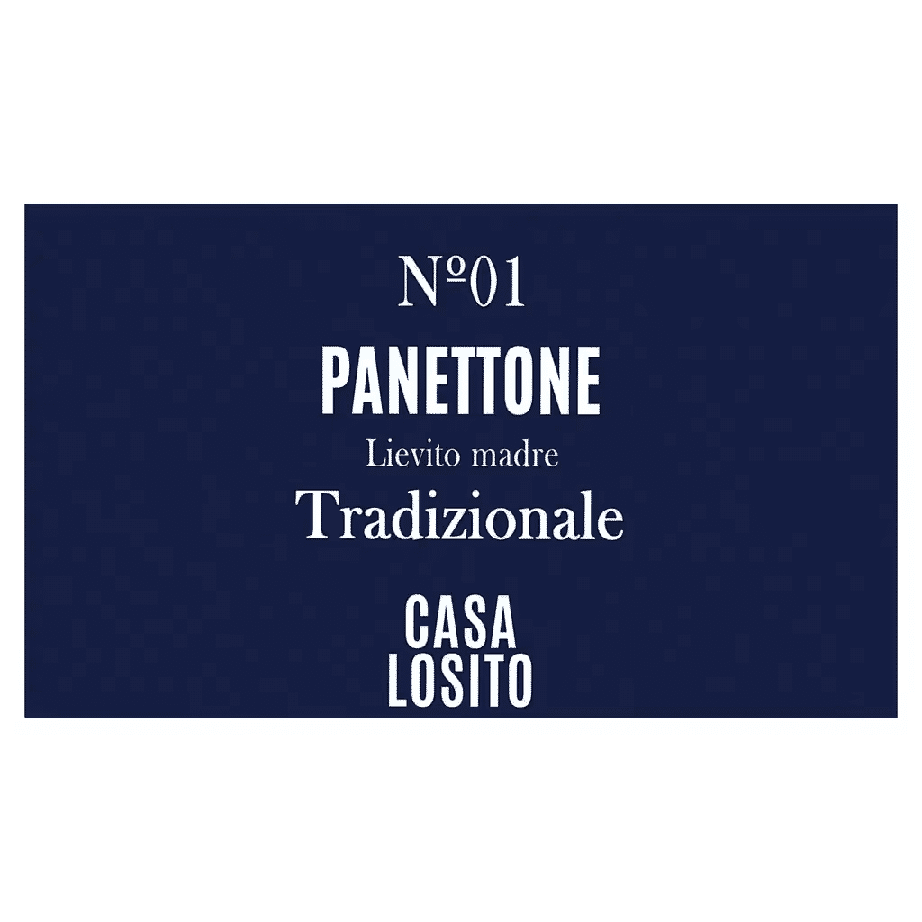 Panettone Clássico embalagem 750 g - CASA LOSITO
