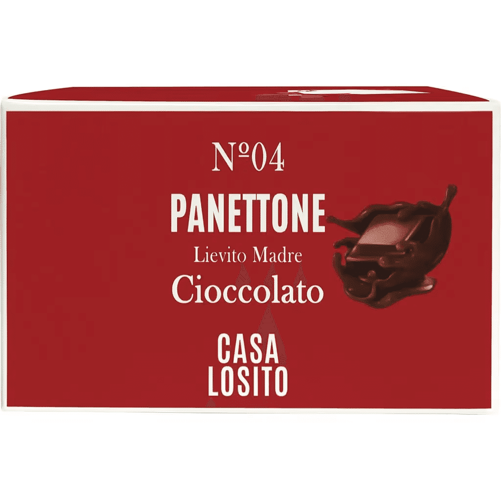 Panettone com Gotas de Chocolate embalagem 750 g - CASA LOSITO