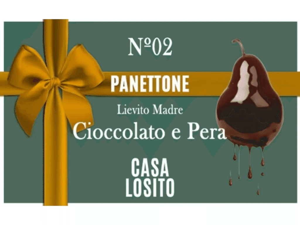 Panetone Pera E Chocolate 750g - CASA LOSITO