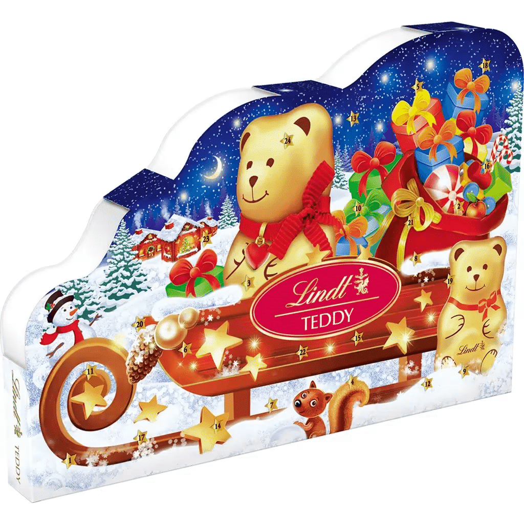 Calendário de Natal Teddy embalagem 265 g - LINDT