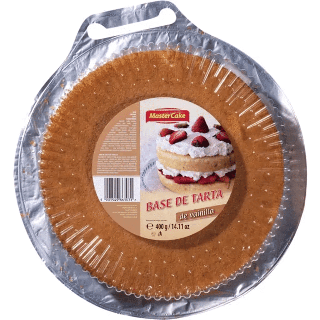 Base de Tarte de Baunilha embalagem 400 g - MASTER CAKE