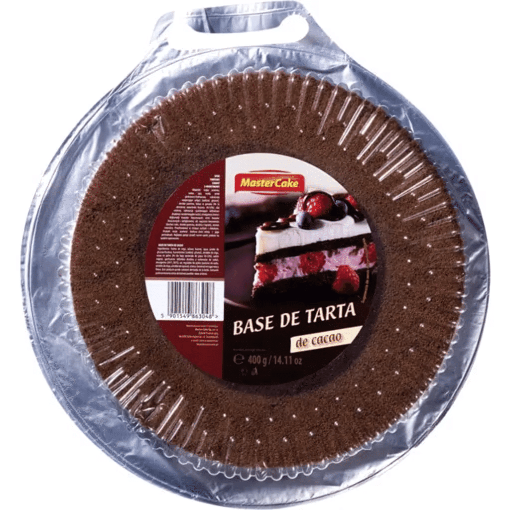 Base de Tarte de Chocolate embalagem 400 g - MASTER CAKE