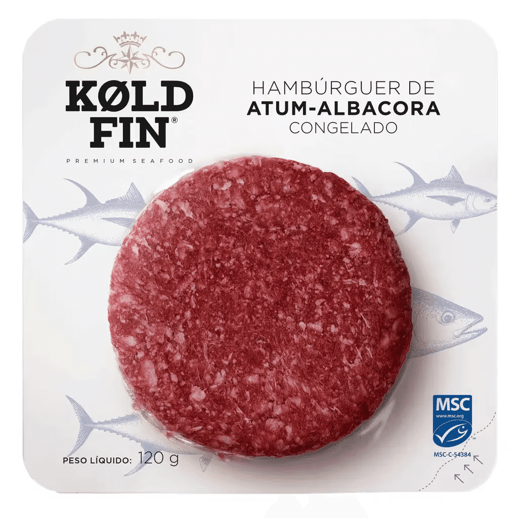 Hambúrguer de Atum-albacora Msc Congelado - KOLD FIN